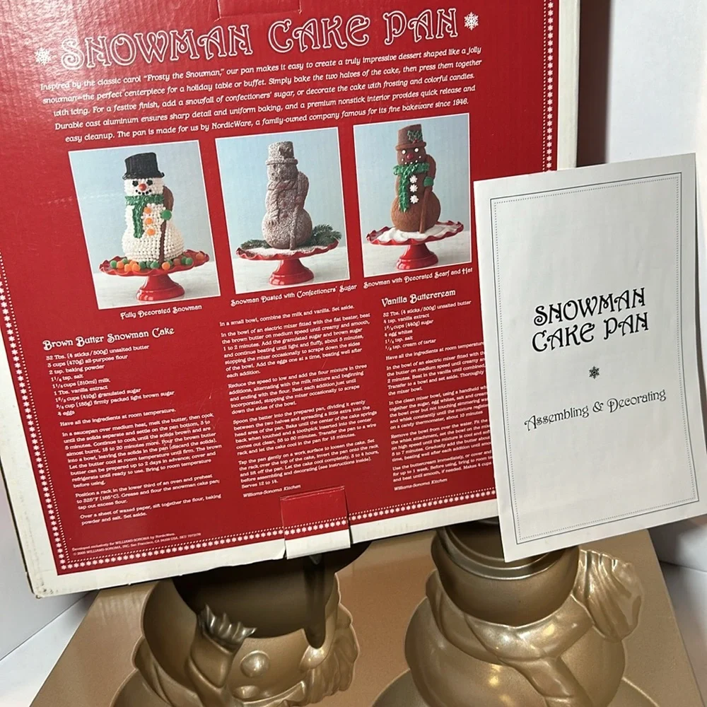 Williams-Sonoma Snowman Pan